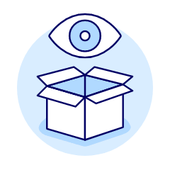 Package Eye Illustration from UX Duotone Set