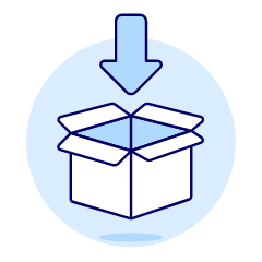Package Open Illustration from UX Duotone Set