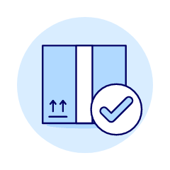 Package Verified Illustration from UX Duotone Set