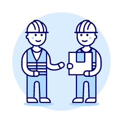 Warehouse Worker 3 1 Illustration from UX Duotone Set