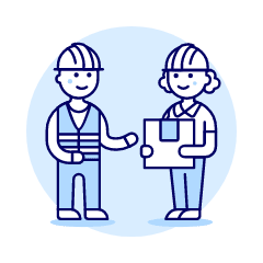 Warehouse Worker 3 3 Illustration from UX Duotone Set