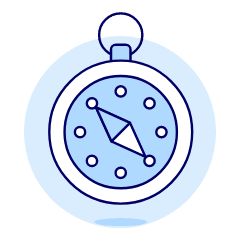 Compass 1 Illustration from UX Duotone Set