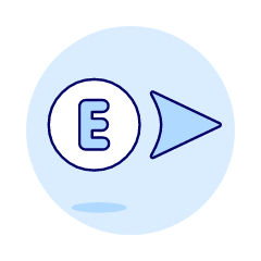 East Direction Illustration from UX Duotone Set