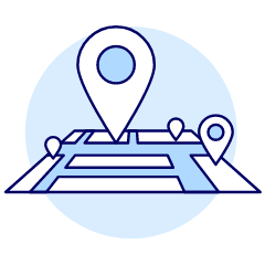 Pin On Map 1 Illustration from UX Duotone Set