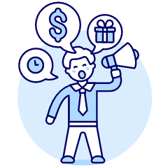 Advertise Announce 1 Illustration from UX Duotone Set