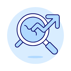 Increase Search Illustration from UX Duotone Set