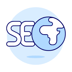 SEO Globe Illustration from UX Duotone Set