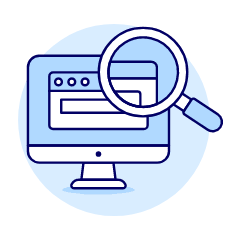 SEO Imac Illustration from UX Duotone Set