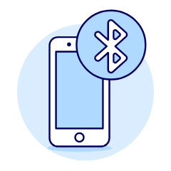 Phone Blutooth Illustration from UX Duotone Set