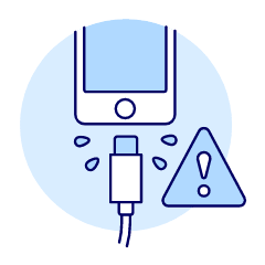 Plug Warning Illustration from UX Duotone Set