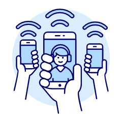 Wireless Internet 1 Illustration from UX Duotone Set