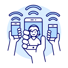 Wireless Internet 6 Illustration from UX Duotone Set