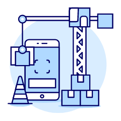 Application Development 1 Illustration from UX Duotone Set