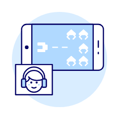 Game Casting 1 Illustration from UX Duotone Set