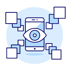 View Phone Illustration from UX Duotone Set