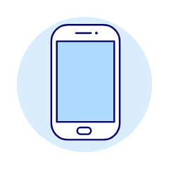 Mobile Phone 3 Illustration from UX Duotone Set