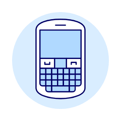 Mobile Phone 5 Illustration from UX Duotone Set