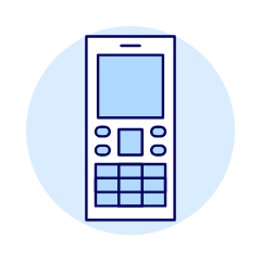Mobile Phone 6 Illustration from UX Duotone Set