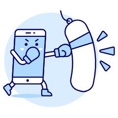 Super Phone 1 Illustration from UX Duotone Set