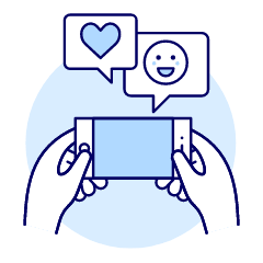 Chatting 3 Illustration from UX Duotone Set