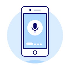 Google Assistant Illustration from UX Duotone Set