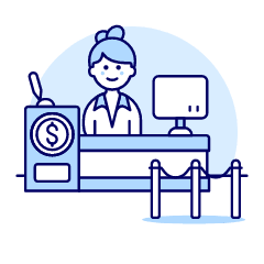 Bank Service 2 Illustration from UX Duotone Set