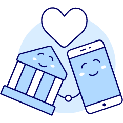 Banking App 1 Illustration from UX Duotone Set