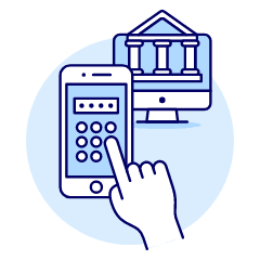 Banking App 2 1 Illustration from UX Duotone Set