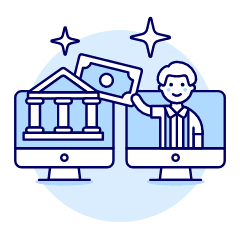 Banking App 3 1 Illustration from UX Duotone Set