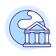 World Bank Illustration from UX Duotone Set