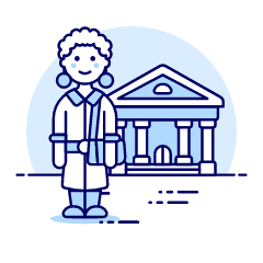 Banker 1 Illustration from UX Duotone Set