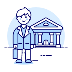 Banker 4 Illustration from UX Duotone Set