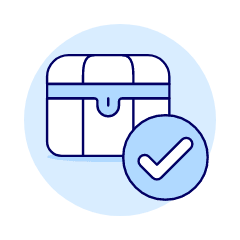 Treasure Check 2 Illustration from UX Duotone Set