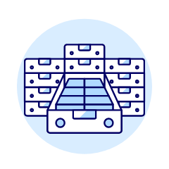 Money Drawer Illustration from UX Duotone Set