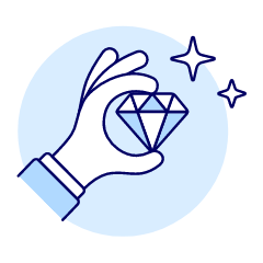 Show Diamond 1 Illustration from UX Duotone Set