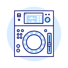 Controller Mixer 2 Illustration from UX Duotone Set