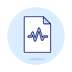 Format File Sound Illustration from UX Duotone Set