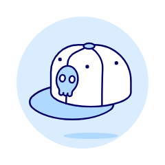 Hiphop Cap 1 Illustration from UX Duotone Set