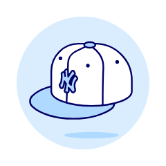 Hiphop Cap 2 Illustration from UX Duotone Set