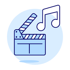 Soundtrack Illustration from UX Duotone Set