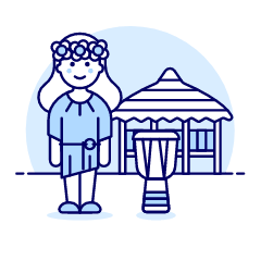 Reggae Show 4 Illustration from UX Duotone Set