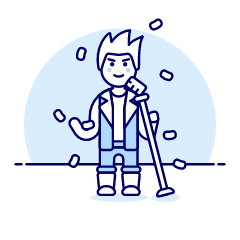 Singer Concert 4 Illustration from UX Duotone Set