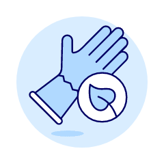 Gardening Glove Illustration from UX Duotone Set
