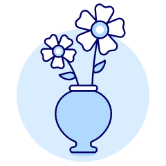 Flower Vest Illustration from UX Duotone Set