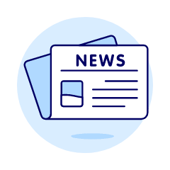 Newspaper Illustration from UX Duotone Set