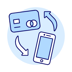 Card Refund Illustration from UX Duotone Set