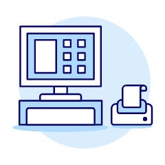 Cashier Closed Illustration from UX Duotone Set