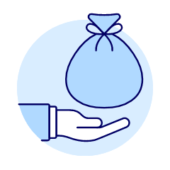 Money Bag 1 Illustration from UX Duotone Set