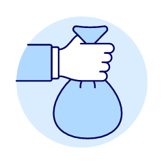 Money Bag 4 Illustration from UX Duotone Set