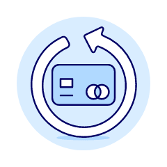 Credit Card Update Illustration from UX Duotone Set